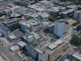 Christchurch City, New Zealand (2024) 3D Model