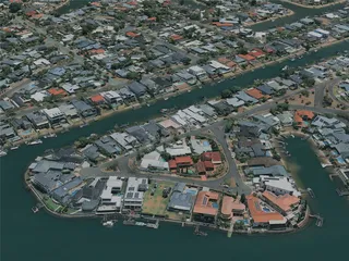 Gold Coast City, Australia (2023) 3D Model