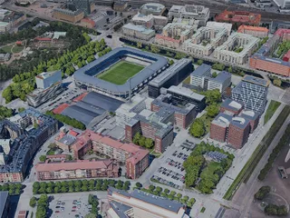 Gothenburg City, Sweden (2022) 3D Model