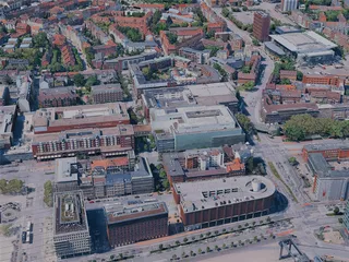 Kiel City, Germany (2024) 3D Model