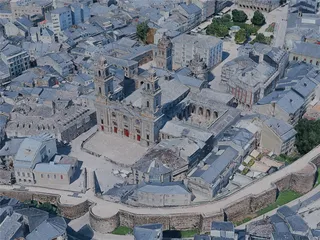 Lugo City, Spain (2024) 3D Model