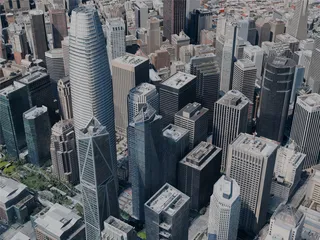 San Francisco City, CA, USA (2024) 3D Model