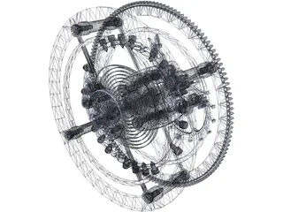 Tourbillon 3D Model
