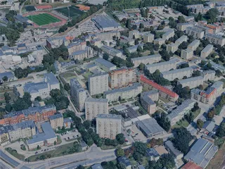 Grudziadz City, Poland (2024) 3D Model
