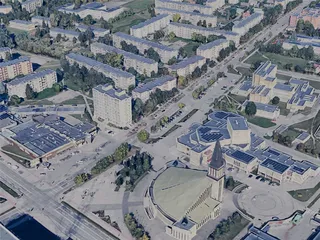 Mazeikiai City, Lithuania (2023) 3D Model