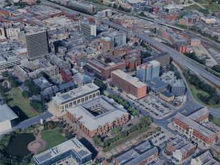 Middlesbrough City, UK (2024) 3D Model