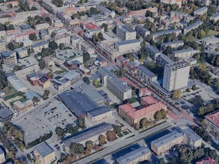Siauliai City, Lithuania (2023) 3D Model