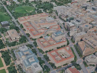 Washington City, DC, USA (2024) 3D Model