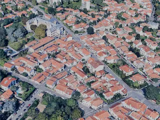 Biarritz City, France (2024) 3D Model