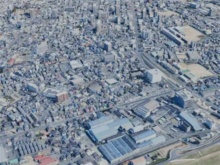 Fukuyama City, Japan (2025) 3D Model