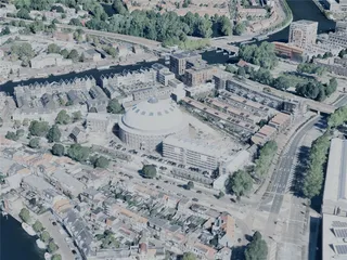 Haarlem City, Netherlands (2024) 3D Model