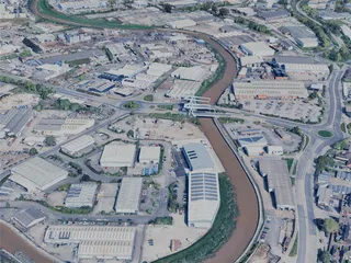 Hull City, UK (2025) 3D Model