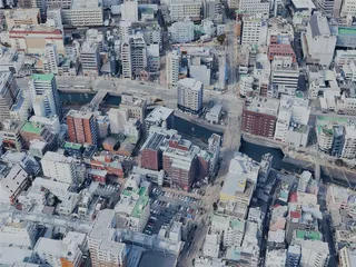 Nagasaki City, Japan (2025) 3D Model