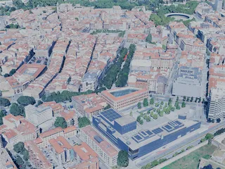 Pamplona City, Spain (2025) 3D Model