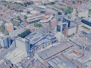 Preston City, UK (2024) 3D Model