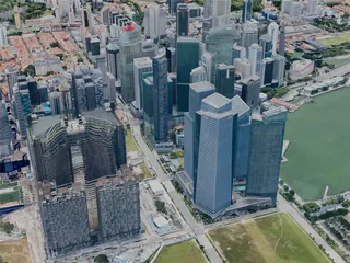 Singapore City, Singapore (2025) 3D Model