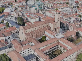 Treviso City, Italy (2023) 3D Model