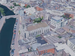 Cork City, Ireland (2025) 3D Model preview
