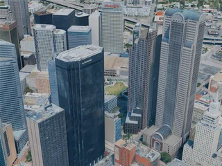 Dallas City, USA (2025) 3D Model preview