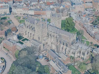 Exeter City, UK (2025) 3D Model preview