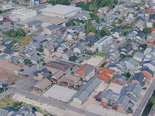 Izumo City, Japan (2025) 3D Model preview