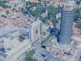 Jena City, Germany (2025) 3D Model preview