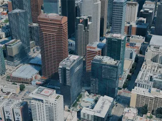 Los Angeles City, USA (2025) 3D Model preview