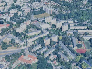 Lublin City, Poland (2025) 3D Model preview