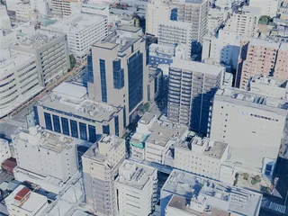 Niigata City, Japan (2025) 3D Model preview