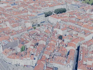 Saint-Etienne City, France (2025) 3D Model preview