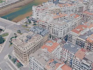 San Sebastian City, Spain (2025) 3D Model preview