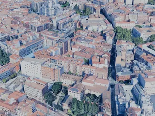 Valladolid City, Spain (2025) 3D Model preview