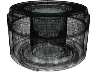 Canon RF50mm F1.8 STM Lens 3D Model preview