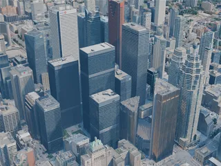 Toronto City, Canada (2025) 3D Model preview