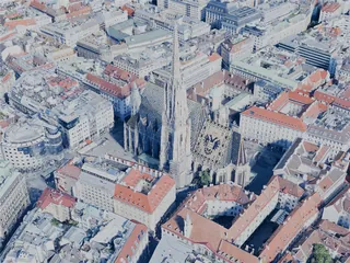 Vienna City, Austria (2025) 3D Model preview