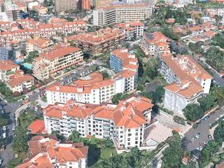 Puerto de la Cruz City, Spain (2025) 3D Model preview