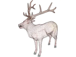 Deer 3D Model