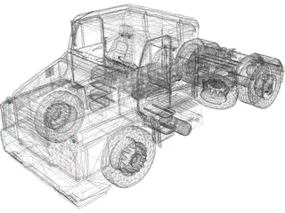 Volvo N10 3D Model