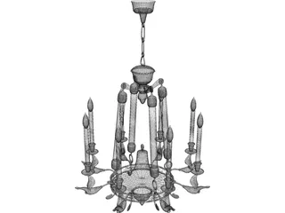 Chandelier 3D Model