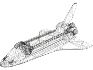 Space Shuttle Atlantis 3D Model