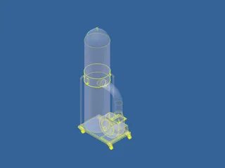 Vacuum Cleaner 3D Model
