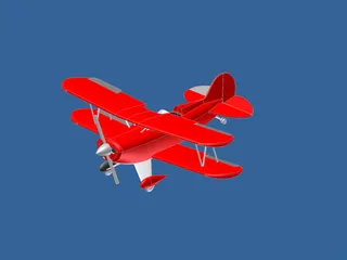 SPAD S.XIII Biplane 3D Model