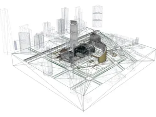 City Centre 3D Model