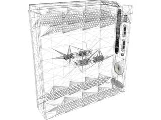 XBox 360 Console 3D Model