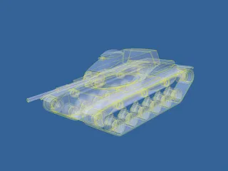 M60A3 3D Model