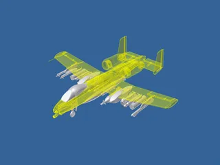 A-10 Warthog 3D Model