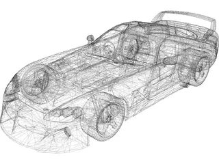 Dodge Viper SRT-10 3D Model