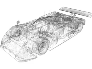 Mazda 787B 3D Model