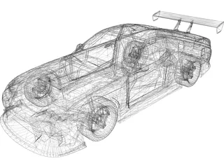 Nissan S15 Silvia Drift 3D Model