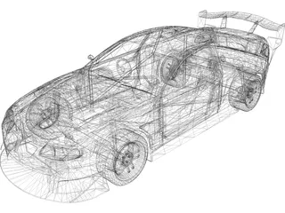 Pontiac GTO 3D Model